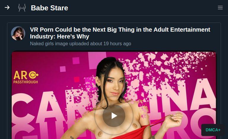 End up on a blog on BabeStare.com that covers your niche adultnudes