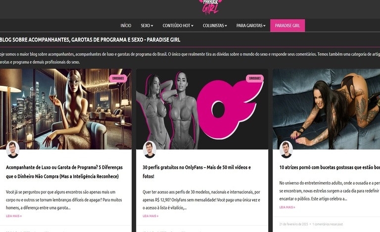 What Makes Paradisegirl.com.br the Top Choice for Brazilian Escorts adultnudes